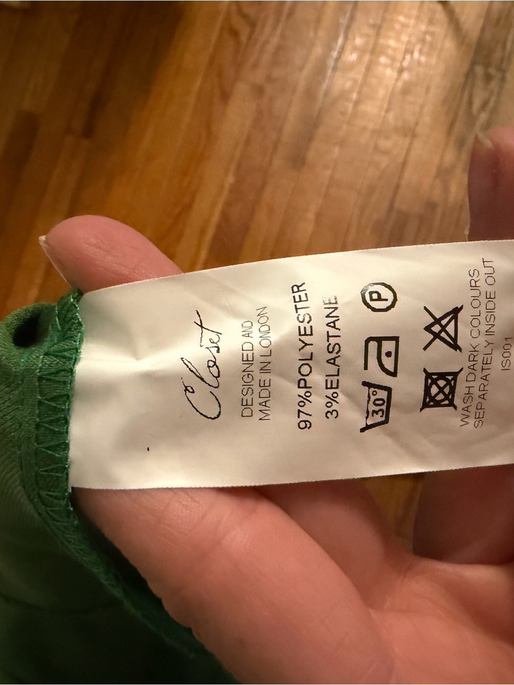Closet Green Sleeveless Fit-and-Flare Mini Dress - Picture 4 of 5